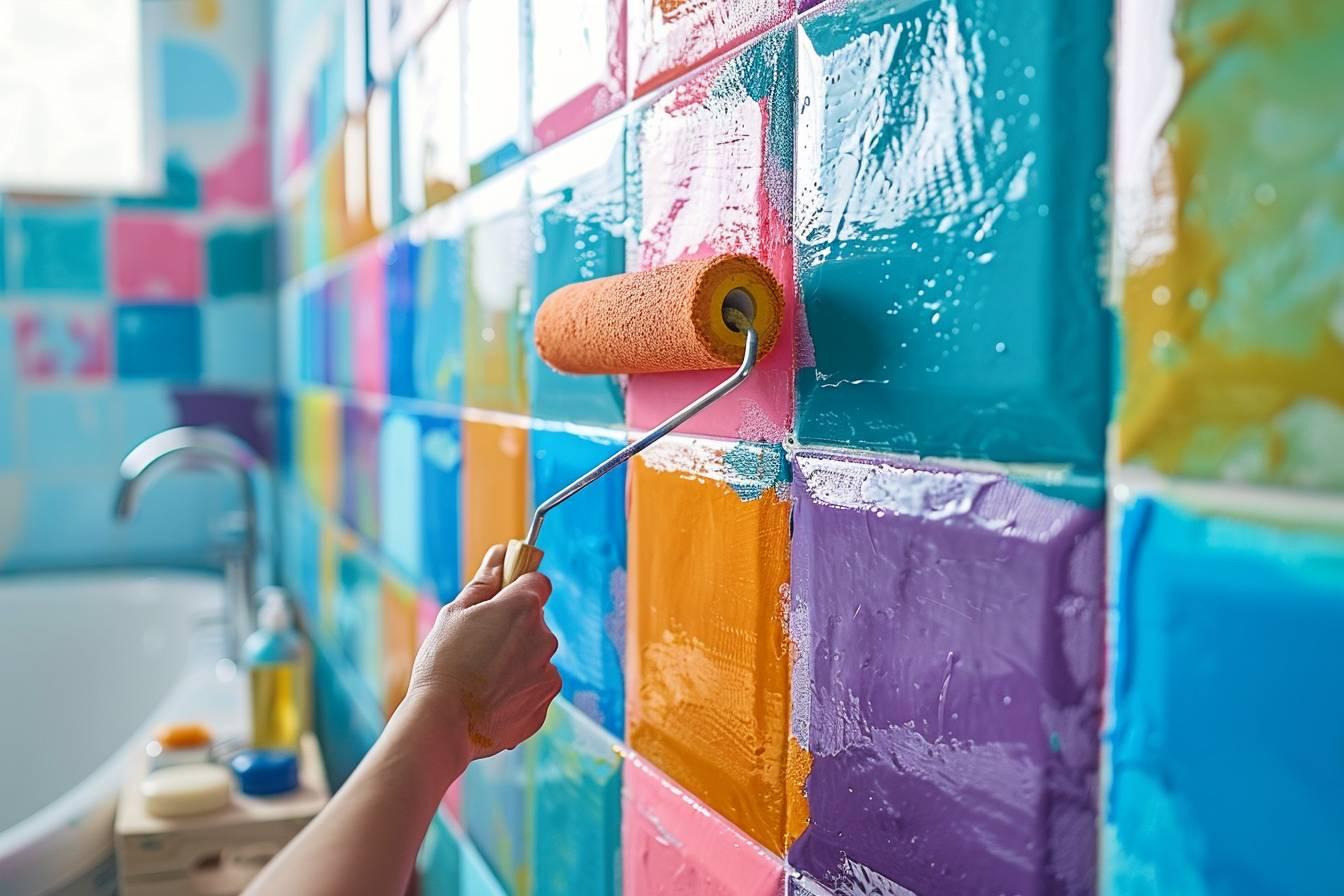 Comment peindre le carrelage de sa salle de bain: guide pour une rénovation réussie