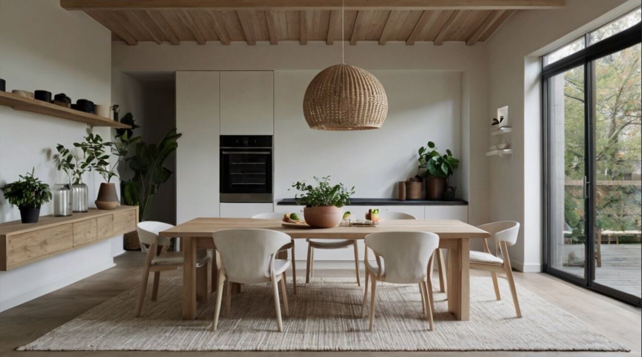 salle à manger scandinave