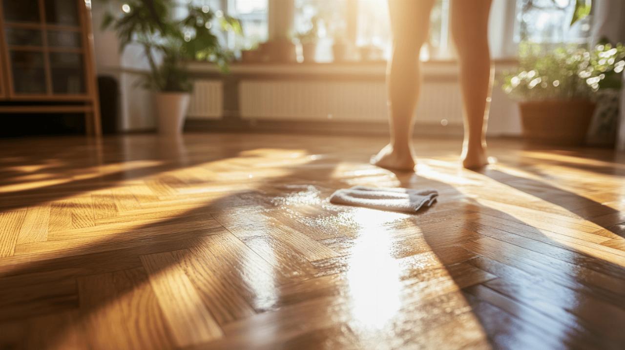 Tapis et protections: un bouclier efficace pour préserver votre parquet de l’eau