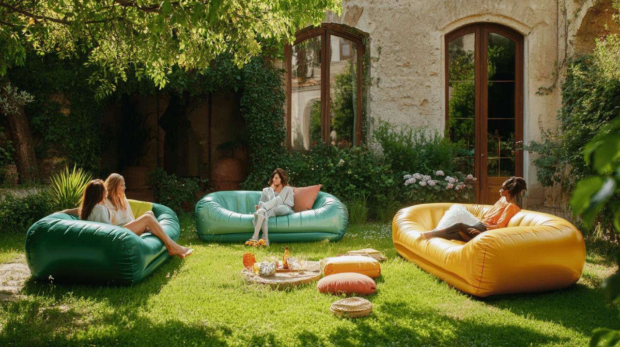 FainFun Sofa gonflable : notre test d’une solution nomade pour meubler votre espace extérieur