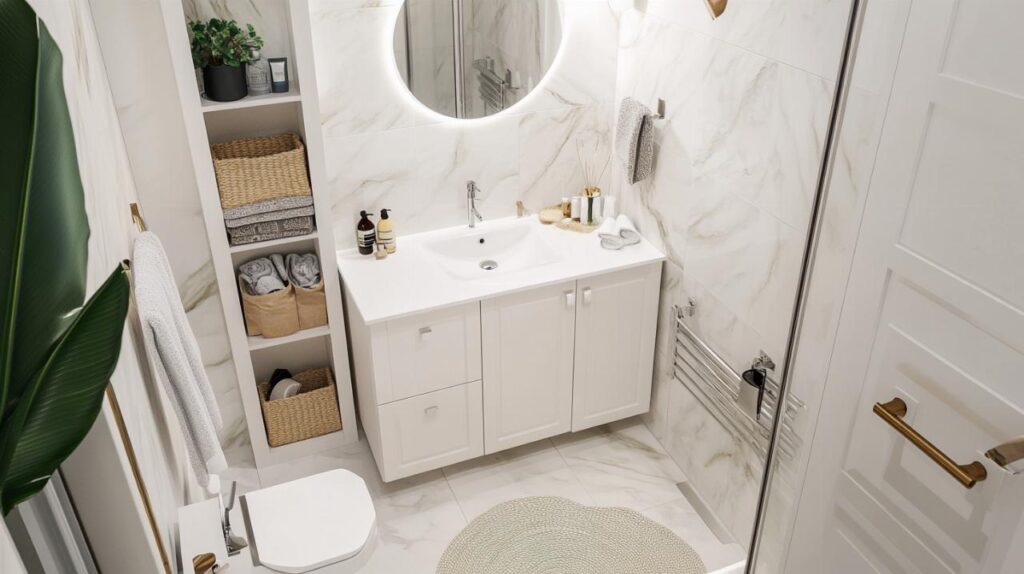 Astuces pour l’aménagement d’une petite salle de bain de 2m2