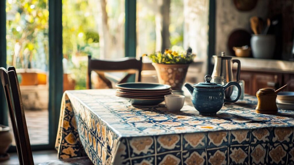 Toile cirée effet carreaux de ciment : le guide complet pour un achat réussi