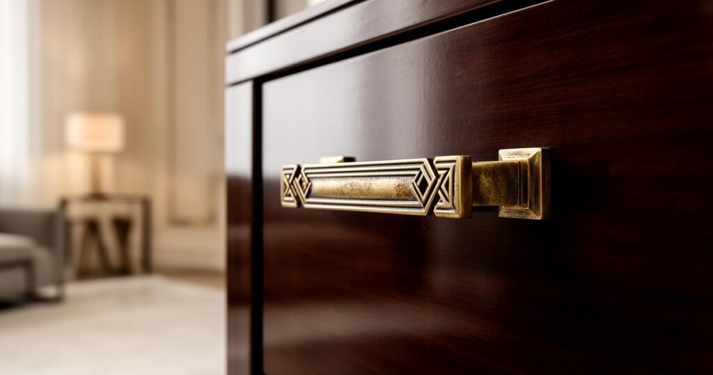 Comment choisir des poignées de meubles art déco pour votre intérieur