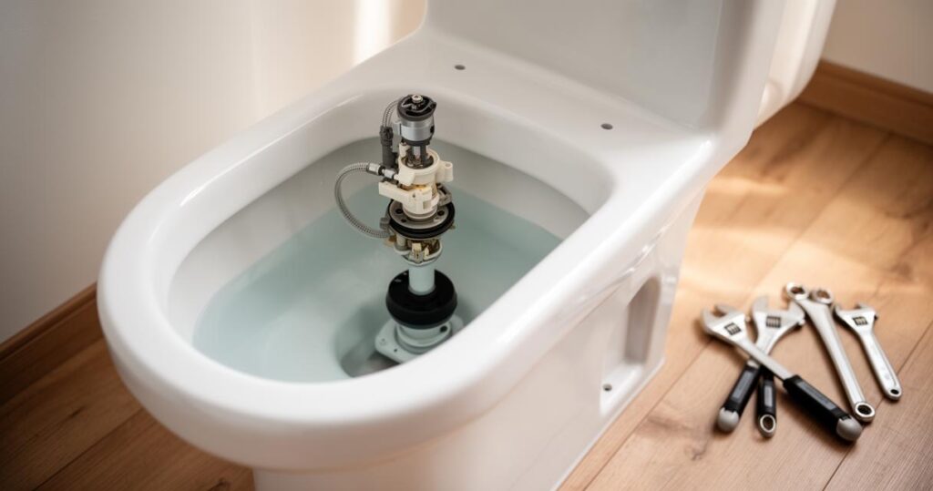 Changer un robinet flotteur de WC – Guide Plombier : Les matériaux résistants au calcaire et à l&rsquo;usure